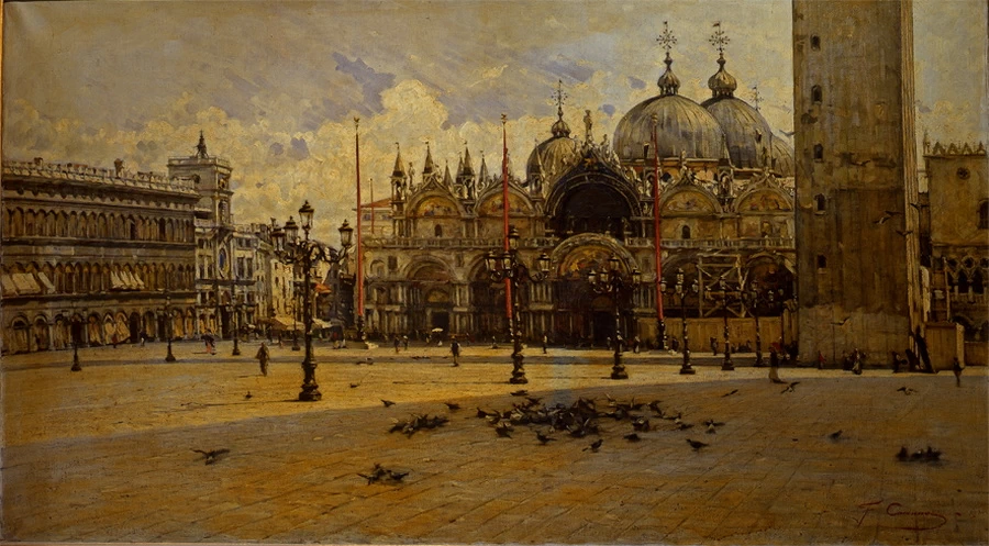 Piazza San Marco - Venezia, Palazzo delle Belle Arti, Roma